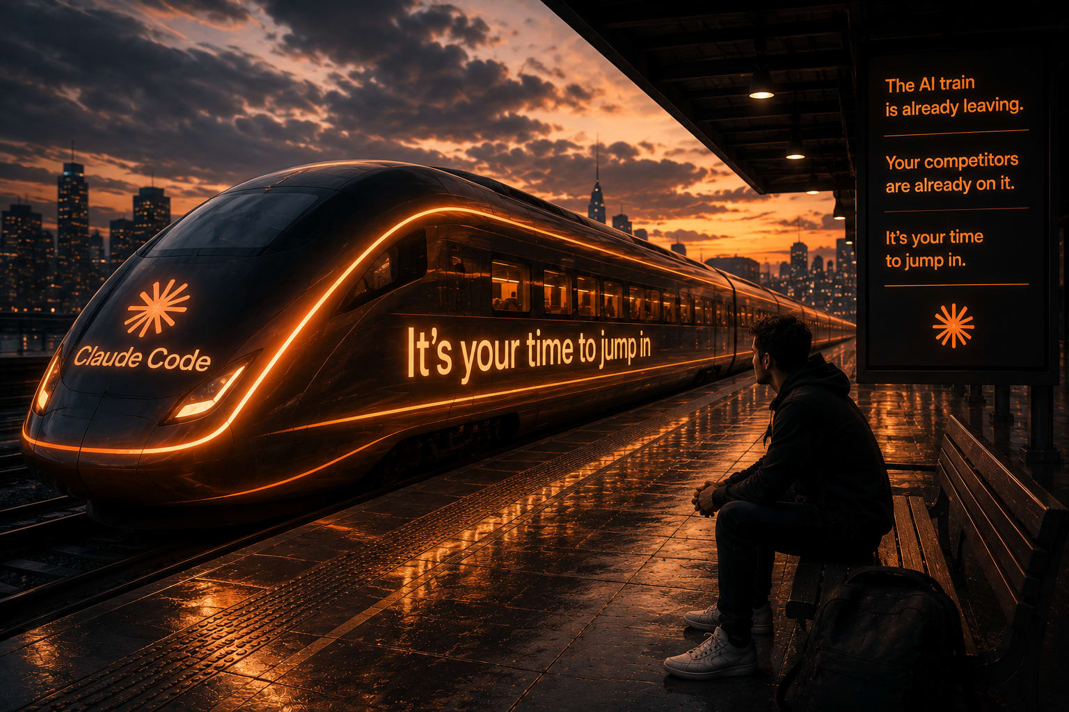 The AI train is already leaving — Claude Code